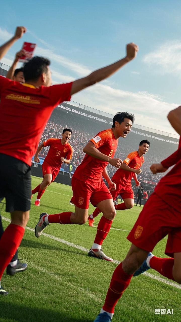 包含热血沸腾！中国足球队闯入巅峰之巅，迎接挑战的词条